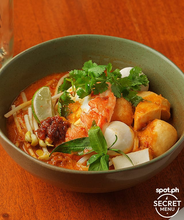Papillon's Lobster Laksa. Photo by Hans Fausto