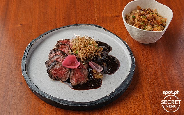 Lampara's Bistek Hanger Steak. Photo by Hans Fausto