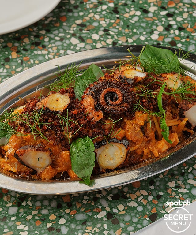 Bibio's Octopus Ragu. Photo by Hans Fausto