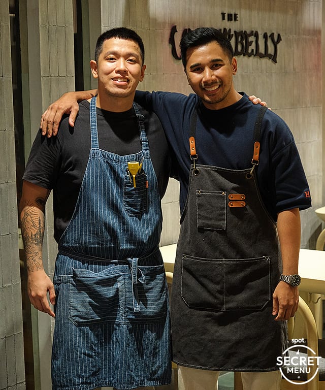 Chefs Noel Mauricio and Jackson Chua of The Underbelly