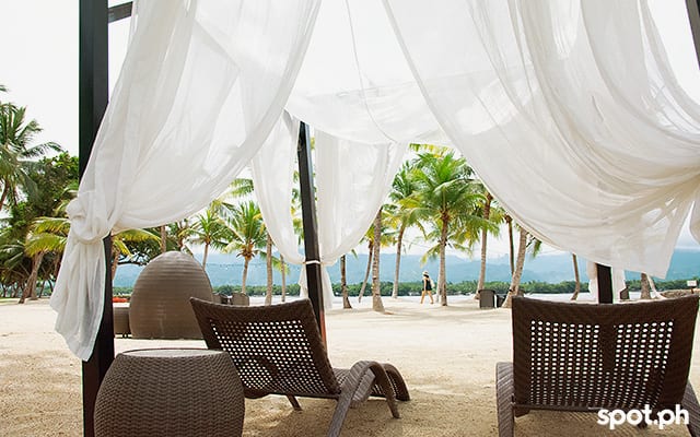 Sunrise beach in Dusit Thani Lubi Plantation Resort