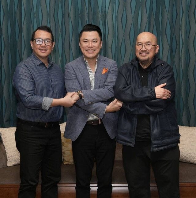 Miguel Belmonte, Kevin Tan and Vic del Rosario