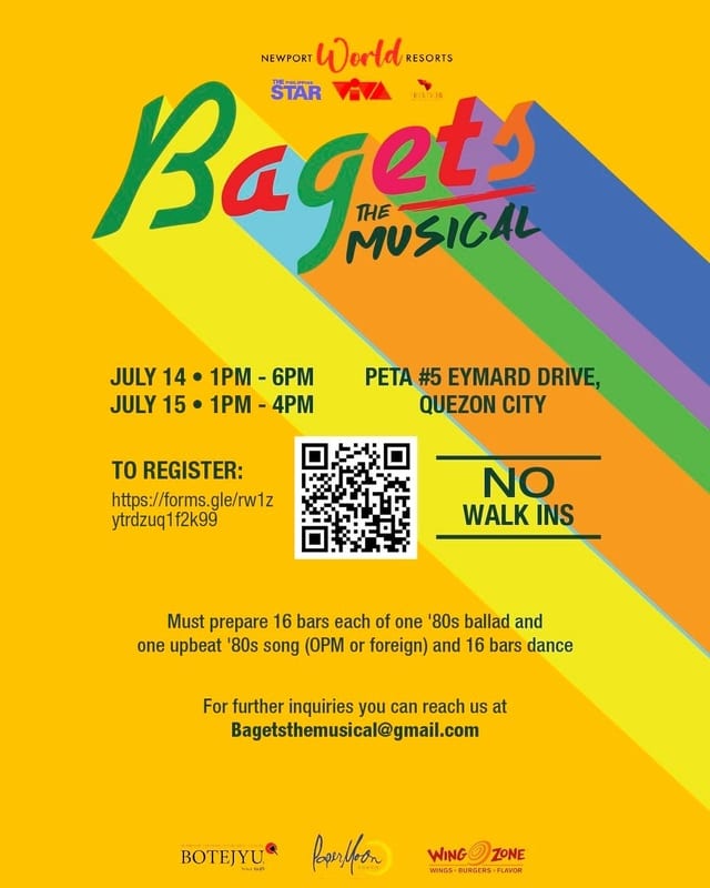 Bagets The Musical audition