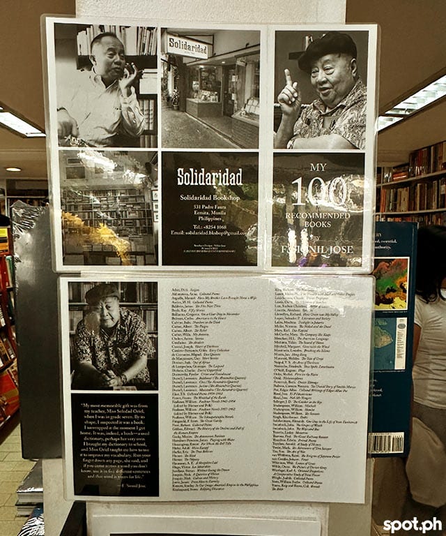 F. Sionil Jose's Recommended Books