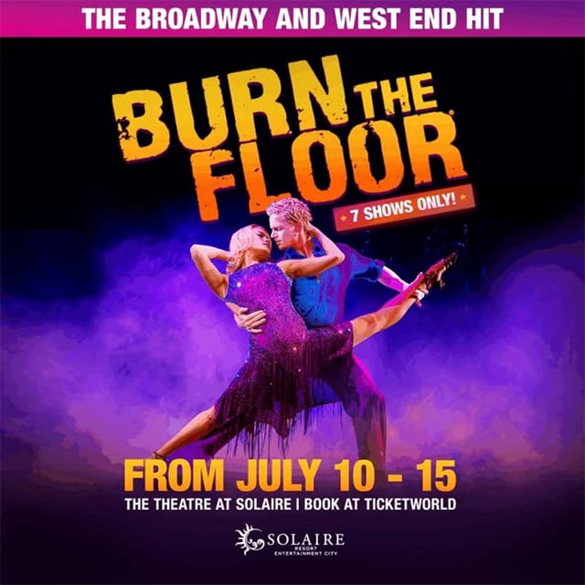 Burn the Floor Poster