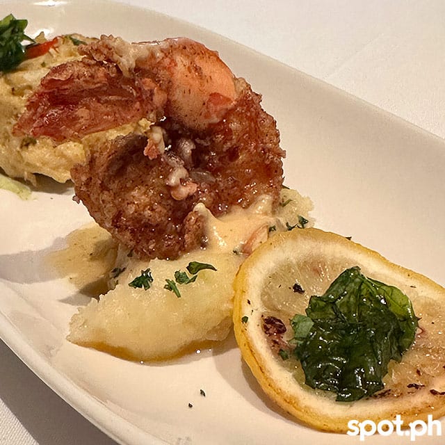 Smith & Wollensky's Angry Shrimp.