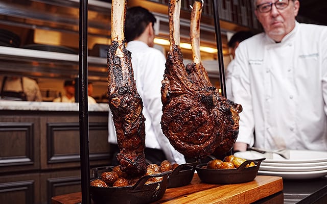American Wagyu Swinging Tomahawk