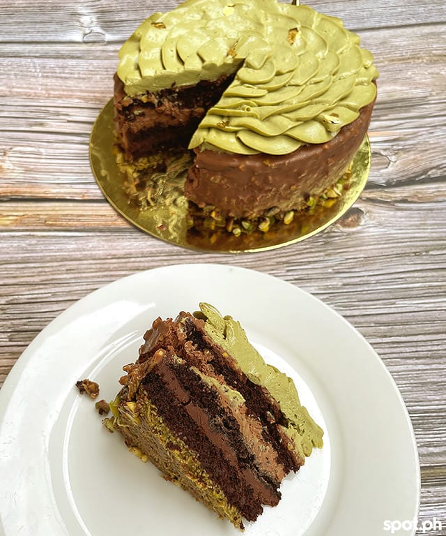 Sugar Free Belgian Chocolate Kataifi Cake from Leonisa’s Kitchen