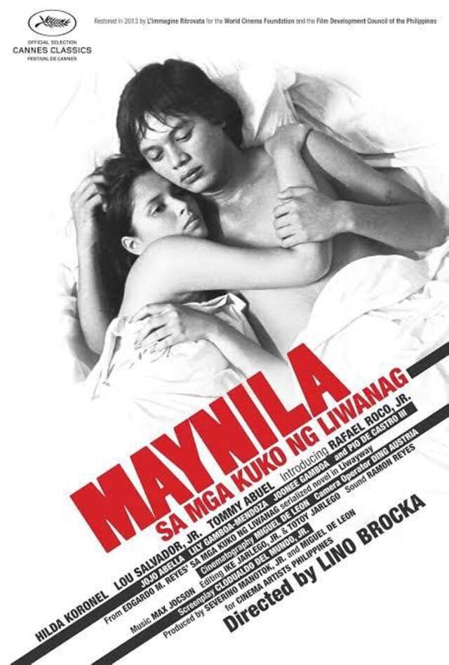 Maynila sa kuko ng Liwanag poster for Cannes Classsics