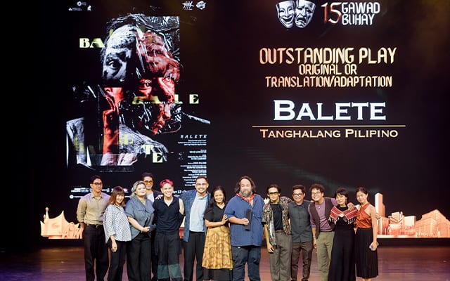 Balete at the Gawad Buhay Awards