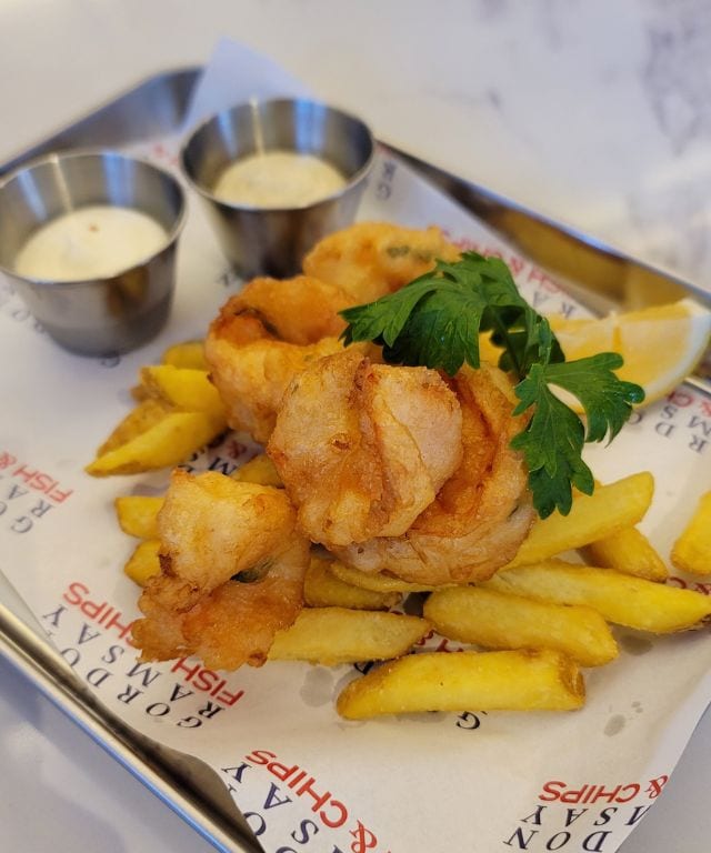Gordon Ramsay Fish & Chips Lapu-lapu combo