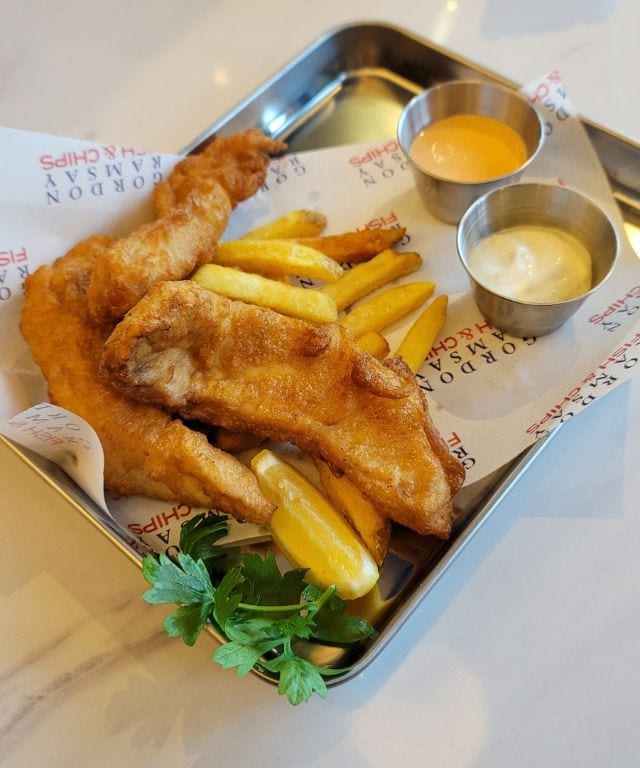 Gordon Ramsay Fish & Chips Fish Combo