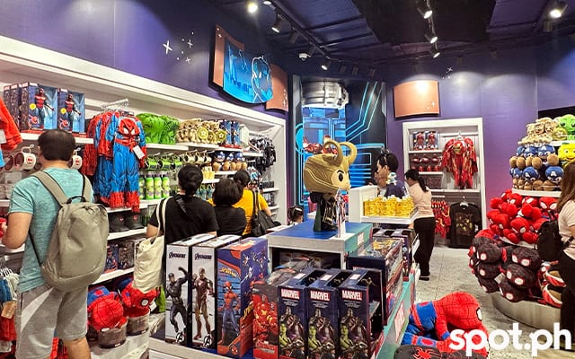 Marvel Merchandise Disney Store SM North Edsa.