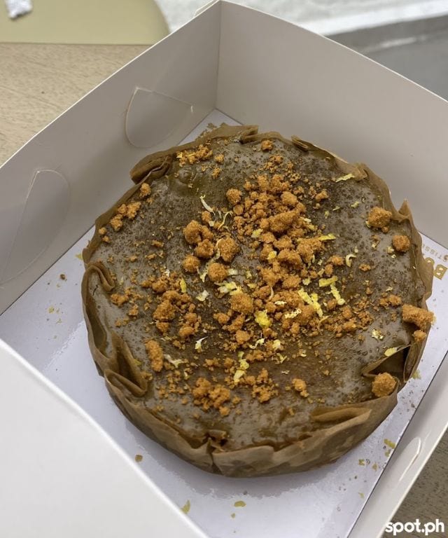 Burnt Basque Hojicha Cheesecake