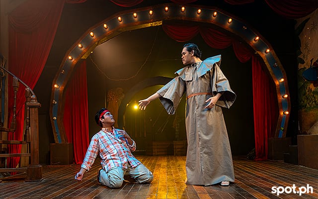Padre Alfaro and Tenyong in Walang Aray.