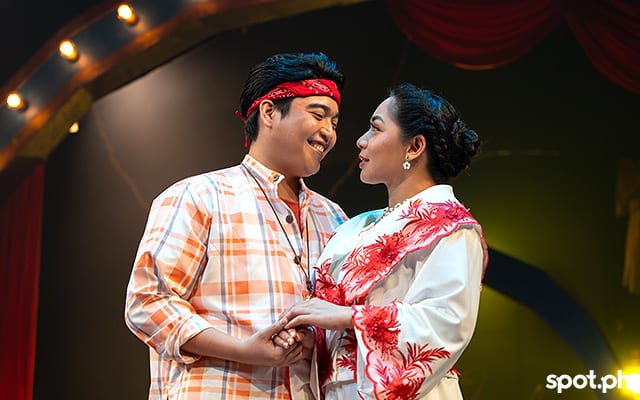 Shaira Opsimar and Jon Abella in PETA's Walang Aray.