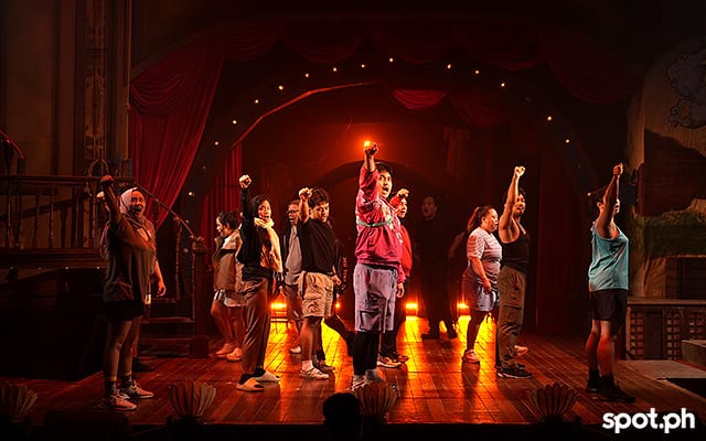 Rehearsal of PETA's Walang Aray.