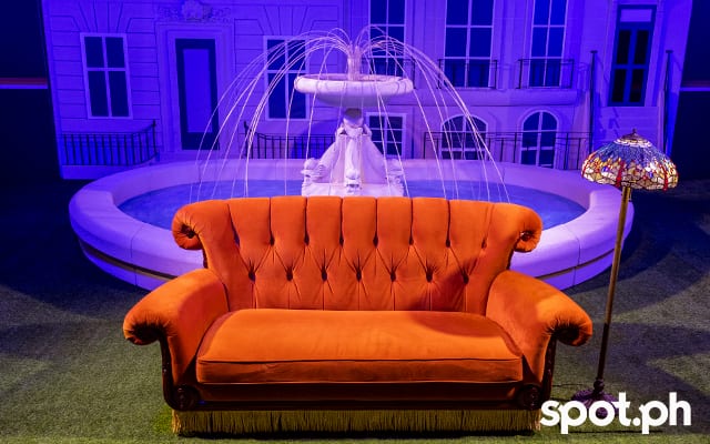 FRIENDS Orange Couch