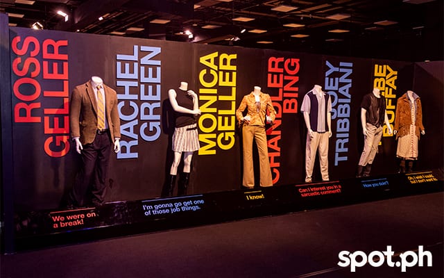 Cast costumes for Friends