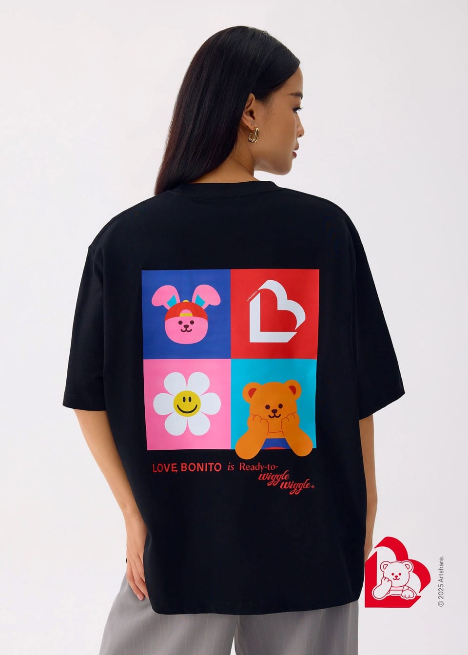 love bonito oversized shirt
