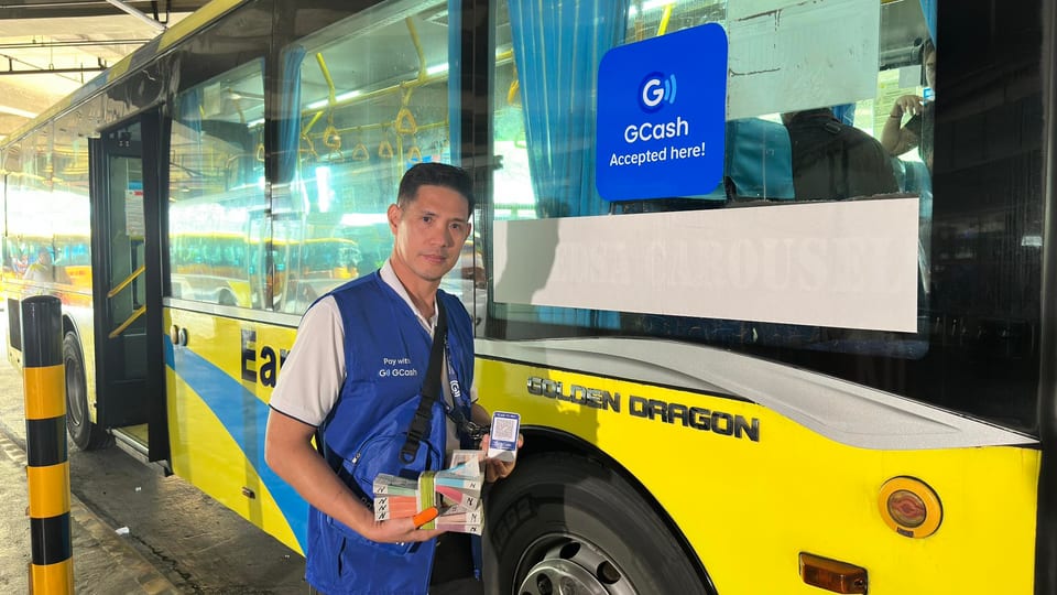 gcash edsa carousel bus