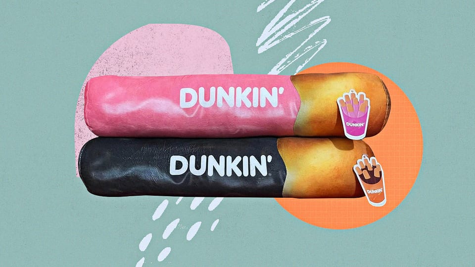 dunkin yan pillows