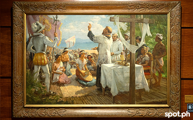 Baptism in Cebu by Fernando Amorsolo