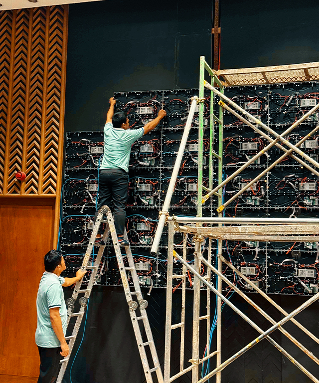 installation of connectivity