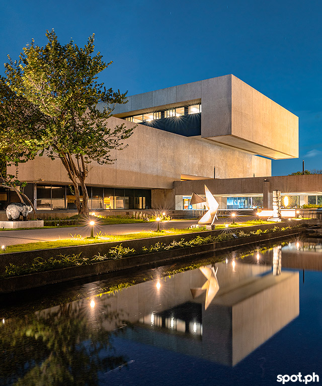 The PICC Courtyard at Night