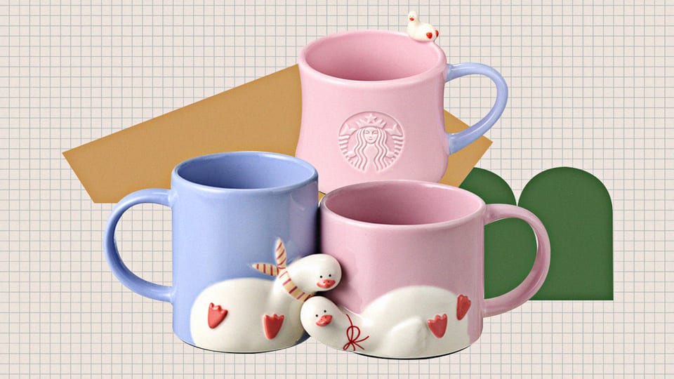 starbucks ducks and jelly collection mugs