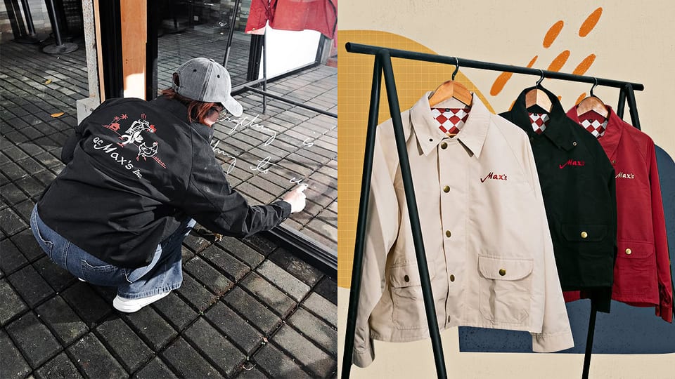 maxs restaurant rain jacket