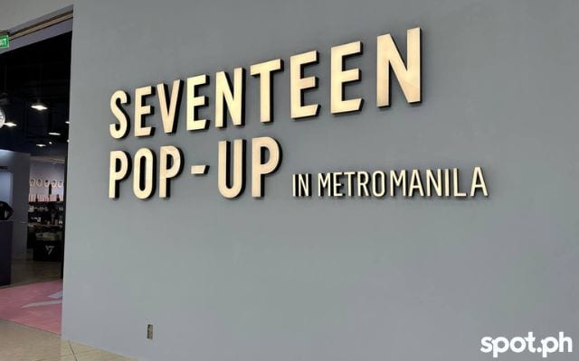 seventeen pop-up in metro manila