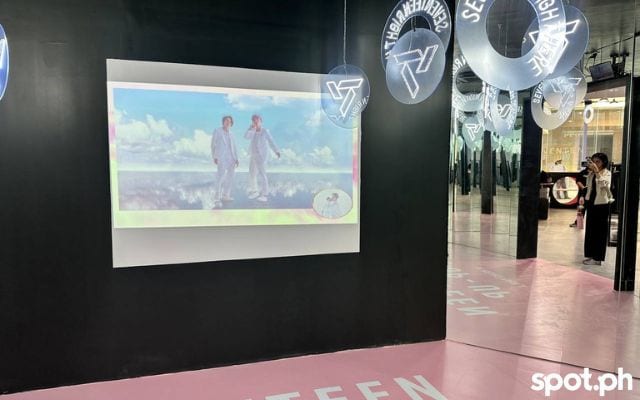 seventeen pop-up in metro manila photo space