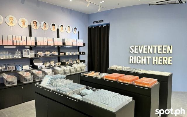 seventeen pop-up in metro manila inside