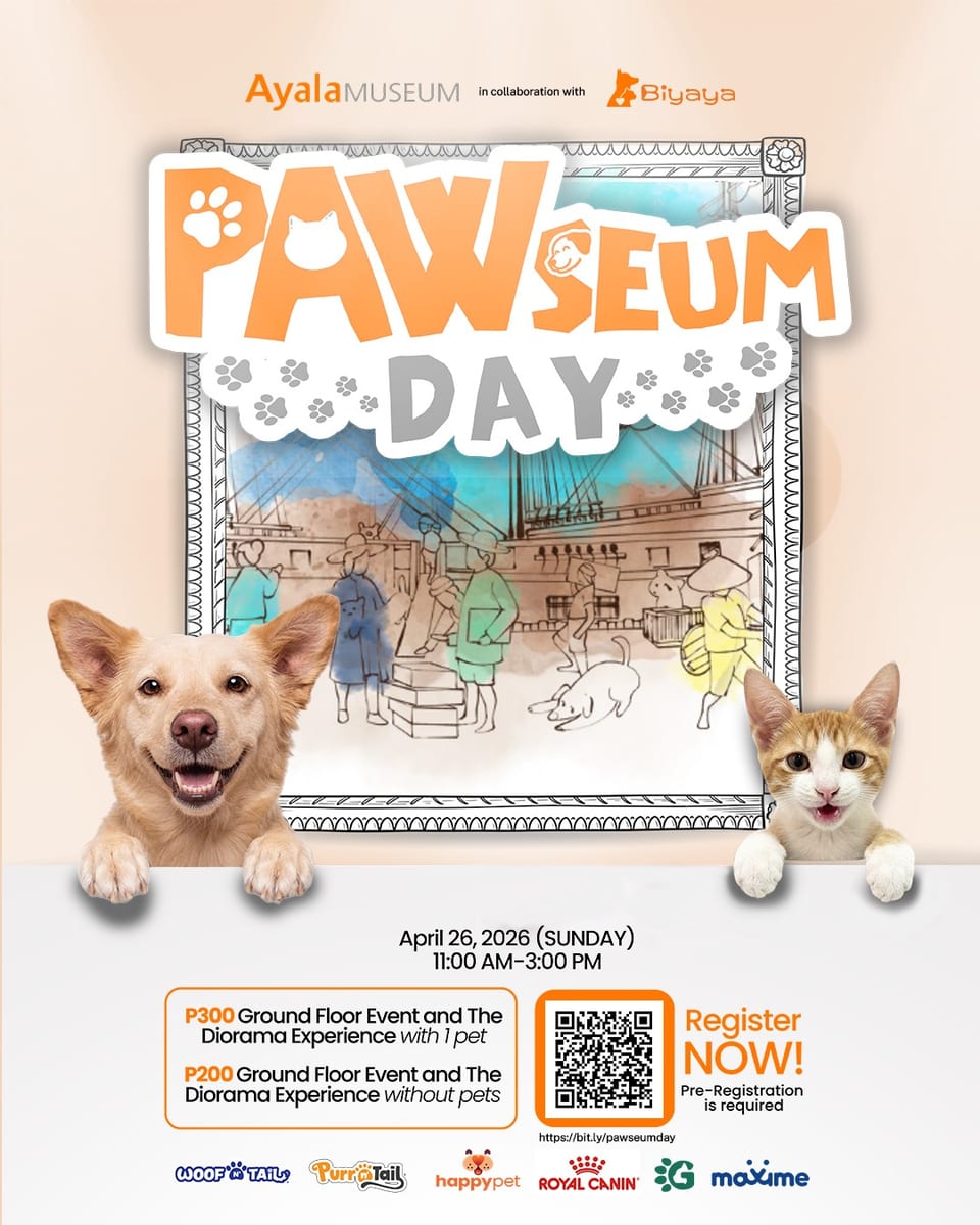 Pawseum Day poster