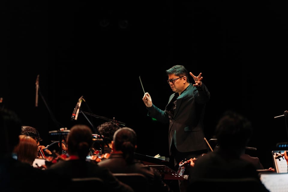 Gerard Salonga and the Filharmonika Orchestra