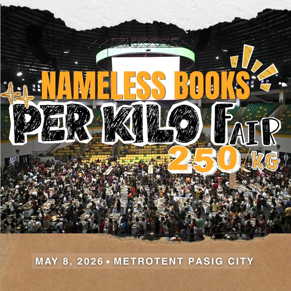 books per kilo fair nameless books
