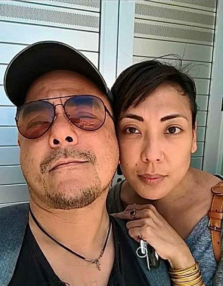 Carlos Celdran and Tesa Celdran