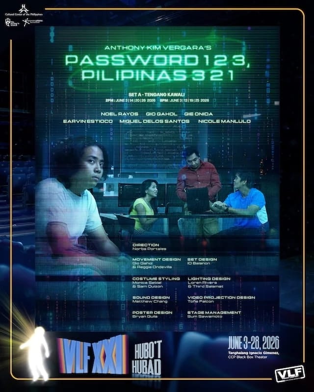 Poster for Password 123, Pilipinas321 by Anthony Kim Vergara