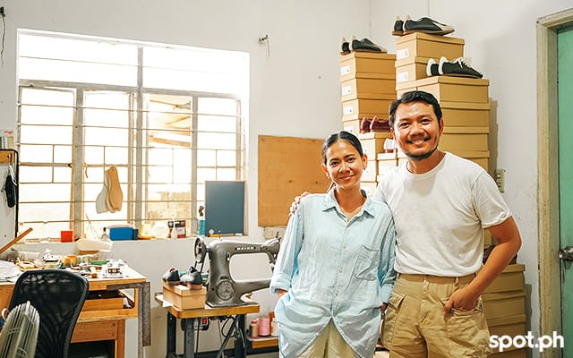 posh pocket shoes nadine and pao at their workshop