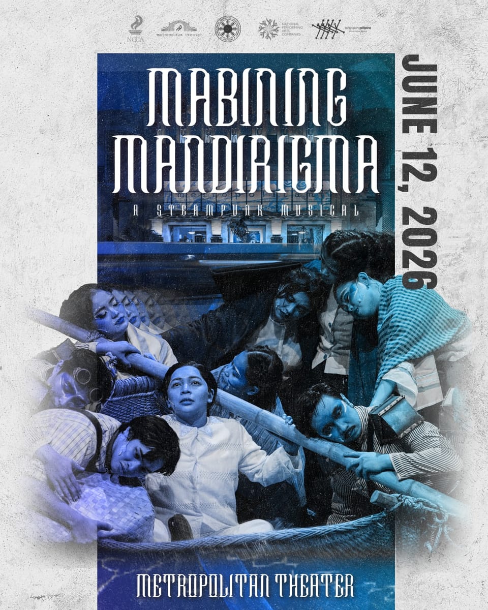 Tanghalang Pilipino Mabining Mandirigma Poster