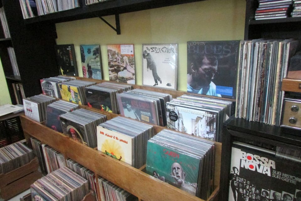 analog manila vinyl collecting bebop