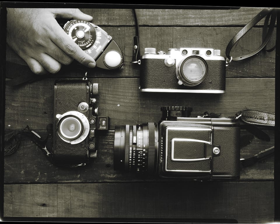 analog manila film processing