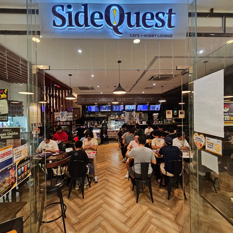 analog manila board and card games spot gaming lib sidequest