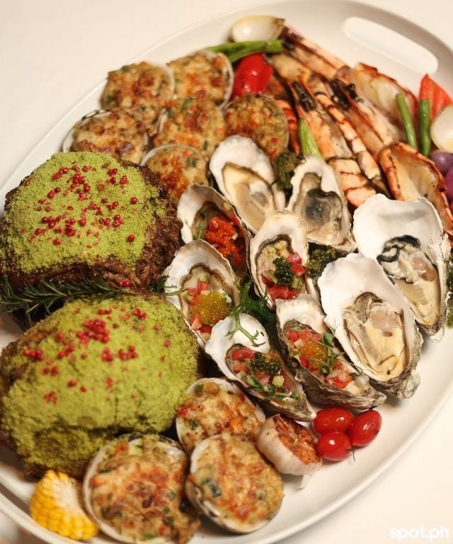 Marriott Hotel oysters