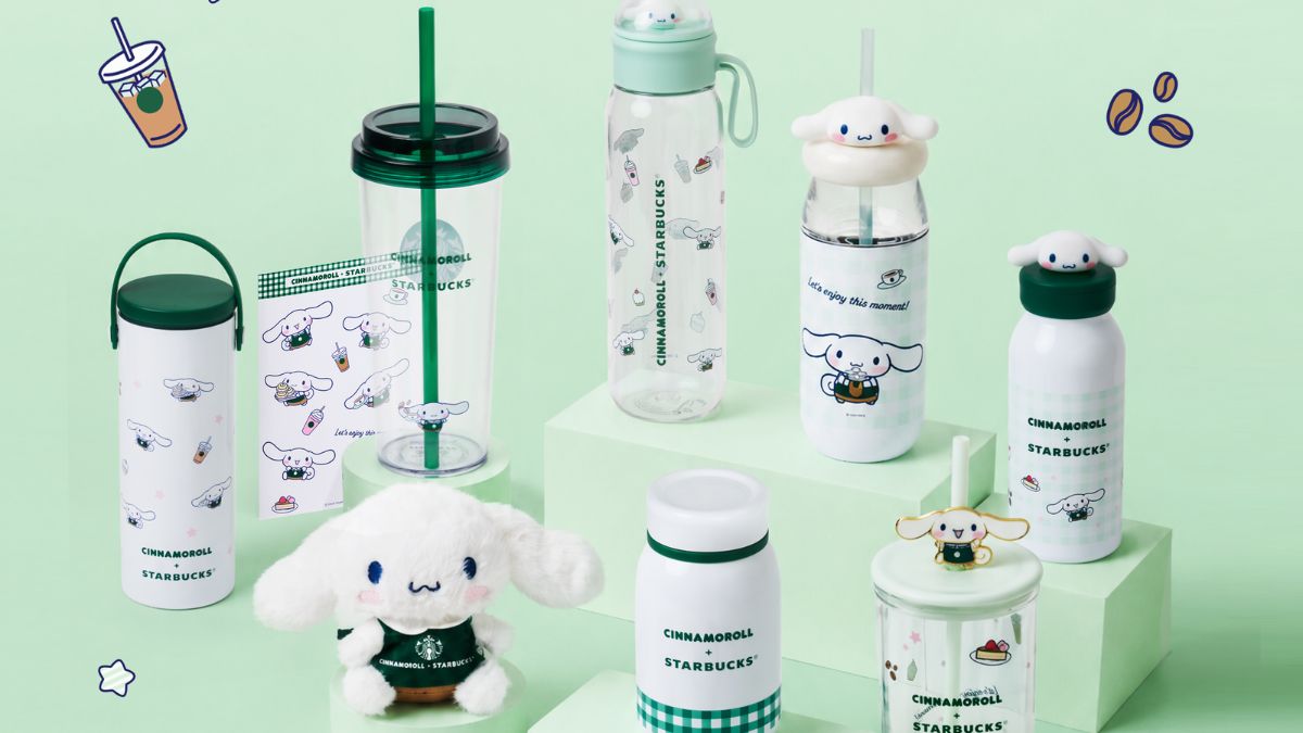 Cinnamoroll Fans, Starbucks Is Dropping Lots of Merch for Sanrio's