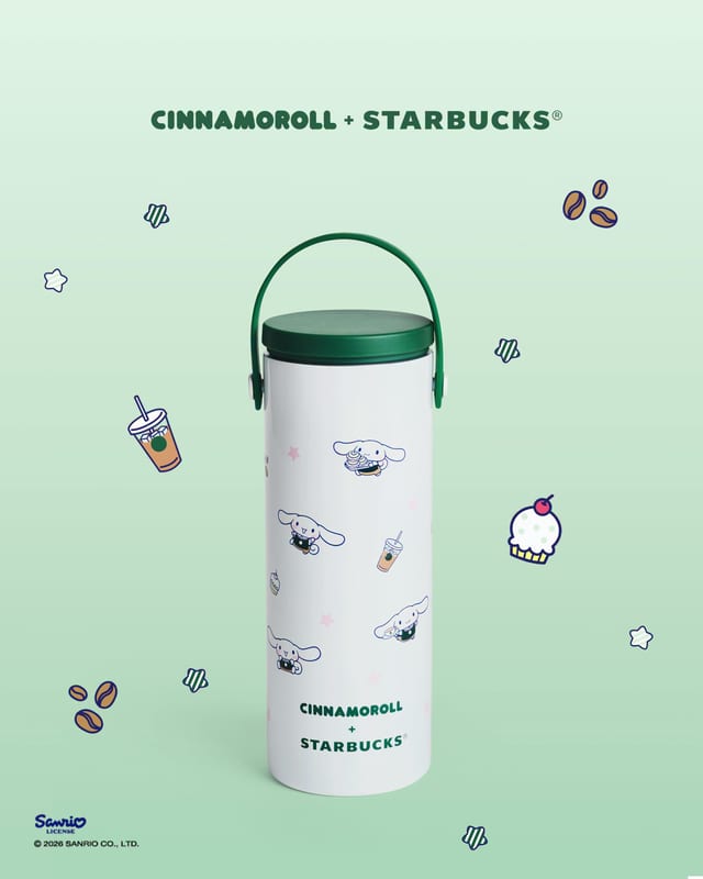 Cinnamoroll Fans, Starbucks Is Dropping Lots of Merch for Sanrio's