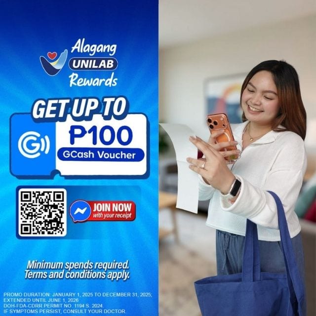 Alagang Unilab Rewards program poster