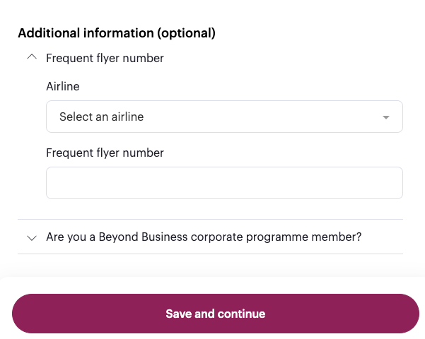 Qatar airways website