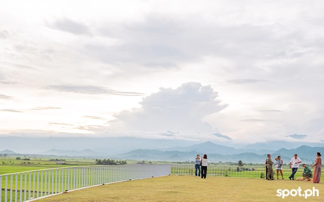 The view from the roof deck of the National Museum- Baler